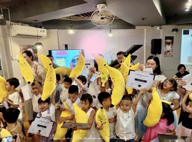 Lớp Piano - cảm thụ âm nhạc ( 3 - 4 tuổi) - 24 buổi học
